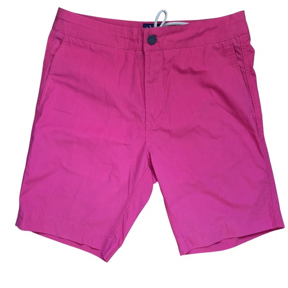 Faherty Brand Other - Faherty All Day Shorts Mens 29 Red Recycled Polyester Cotton Hybrid